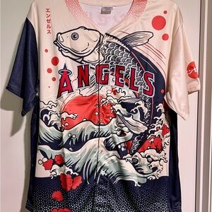 LA Anaheim Angels 2025 Japanese Heritage shirt Men’s XL
